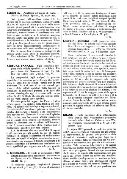 Pathologica rivista quindicinale