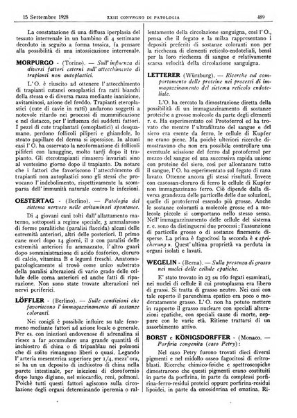 Pathologica rivista quindicinale