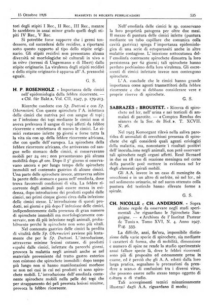 Pathologica rivista quindicinale