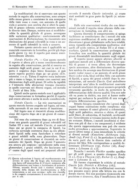 Pathologica rivista quindicinale