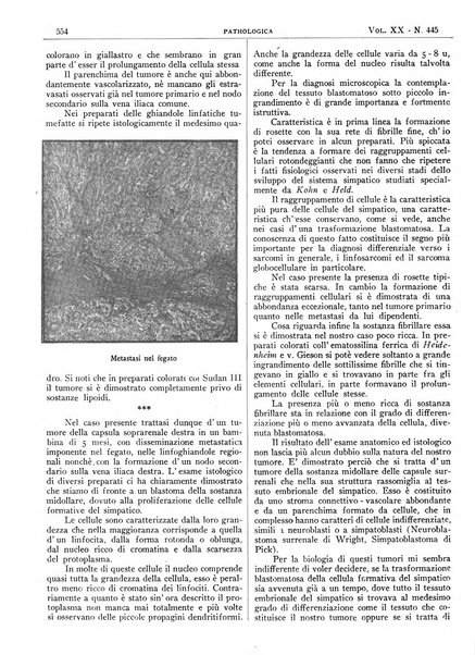 Pathologica rivista quindicinale