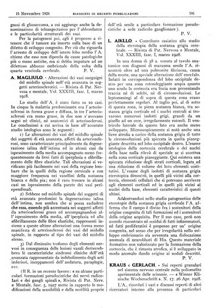 Pathologica rivista quindicinale