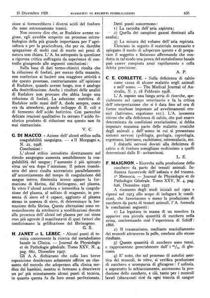 Pathologica rivista quindicinale