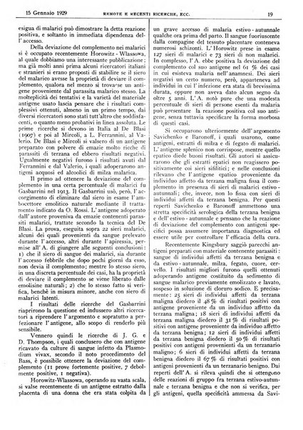 Pathologica rivista quindicinale