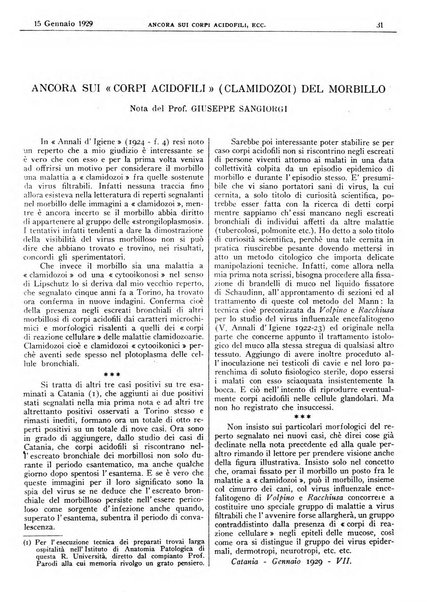 Pathologica rivista quindicinale