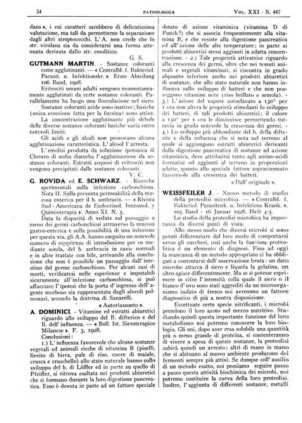 Pathologica rivista quindicinale