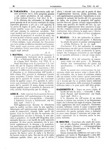 Pathologica rivista quindicinale