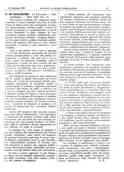 Pathologica rivista quindicinale