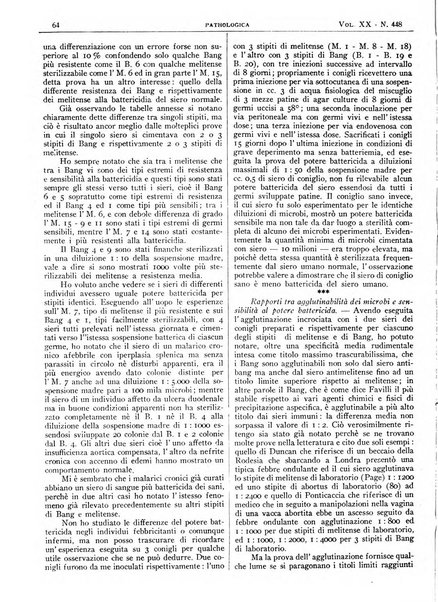 Pathologica rivista quindicinale