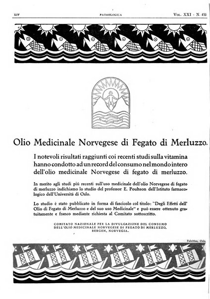 Pathologica rivista quindicinale