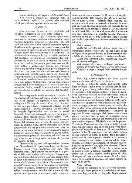 Pathologica rivista quindicinale