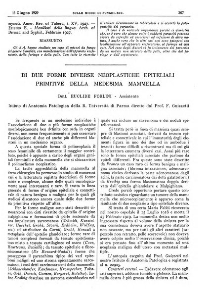 Pathologica rivista quindicinale