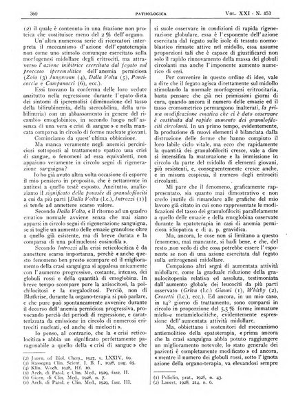 Pathologica rivista quindicinale