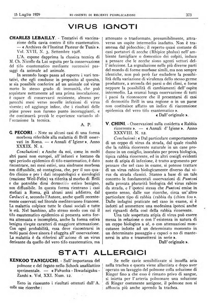 Pathologica rivista quindicinale