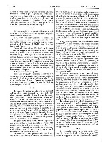 Pathologica rivista quindicinale