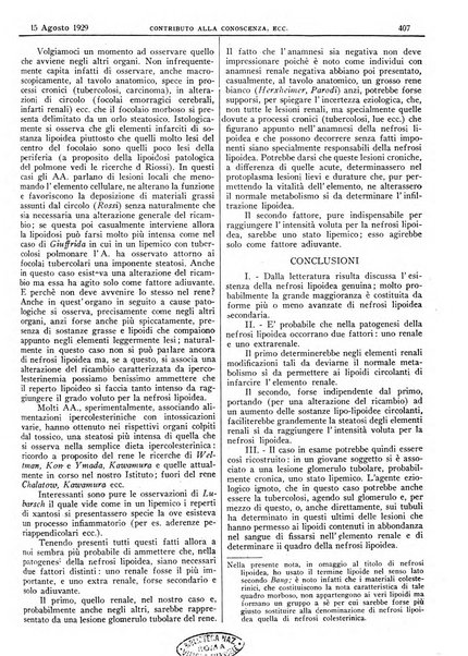 Pathologica rivista quindicinale