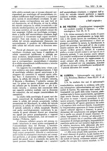 Pathologica rivista quindicinale