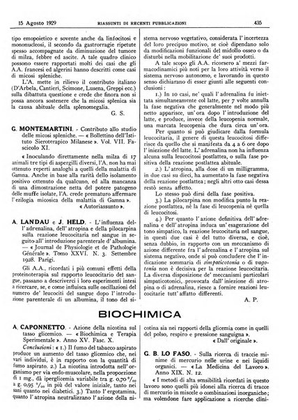 Pathologica rivista quindicinale