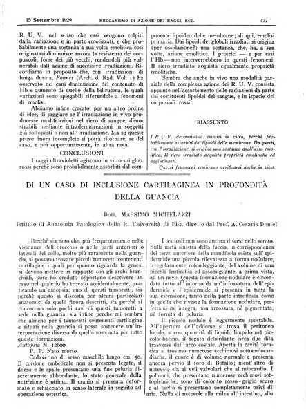 Pathologica rivista quindicinale