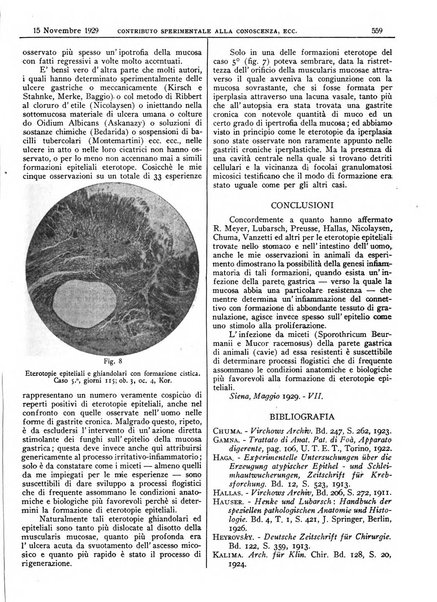 Pathologica rivista quindicinale