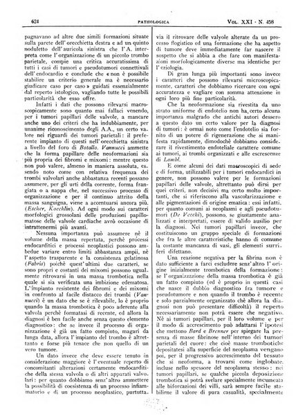 Pathologica rivista quindicinale