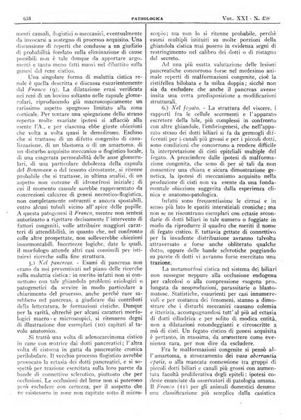 Pathologica rivista quindicinale