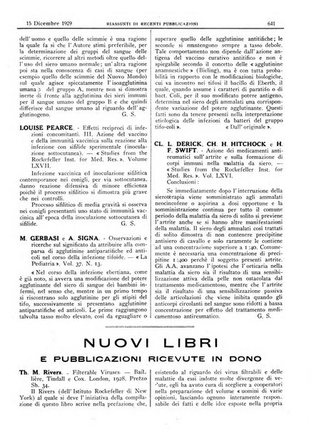 Pathologica rivista quindicinale