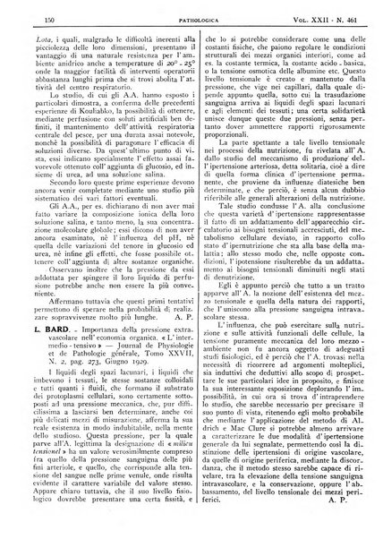 Pathologica rivista quindicinale