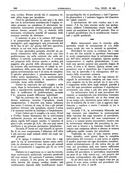 Pathologica rivista quindicinale