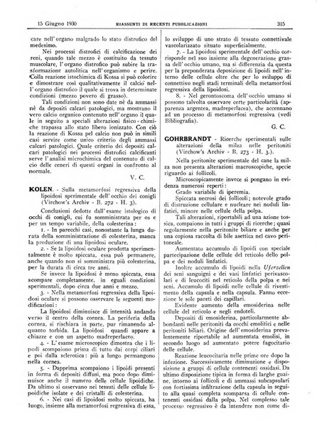 Pathologica rivista quindicinale