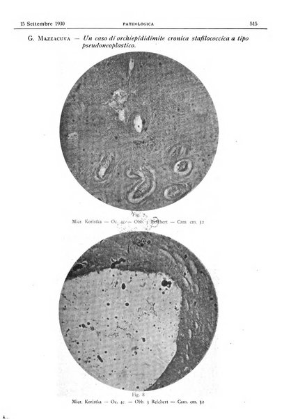 Pathologica rivista quindicinale