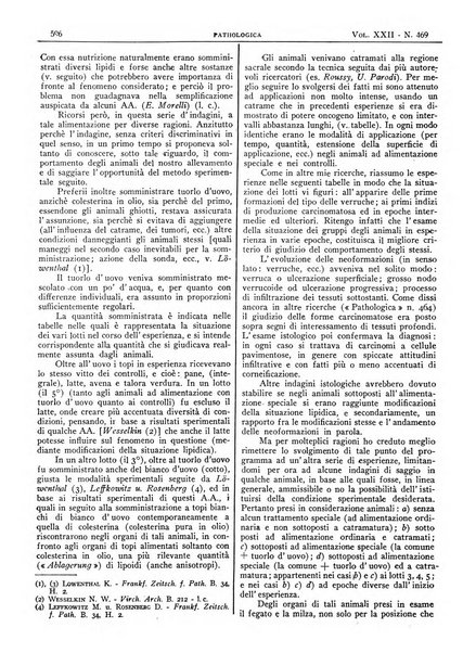 Pathologica rivista quindicinale