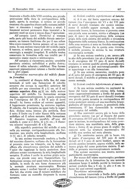 Pathologica rivista quindicinale