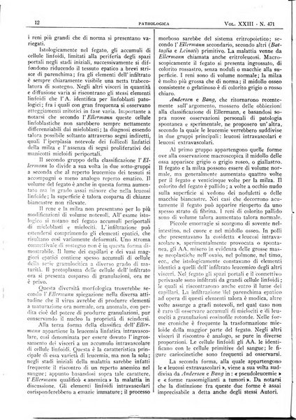 Pathologica rivista quindicinale