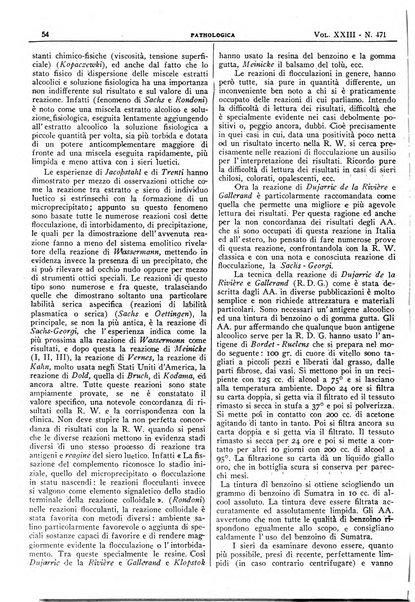 Pathologica rivista quindicinale