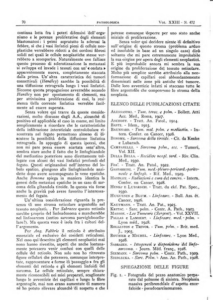 Pathologica rivista quindicinale