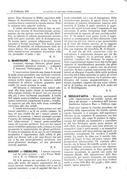 Pathologica rivista quindicinale