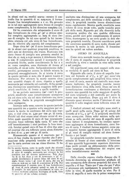 Pathologica rivista quindicinale