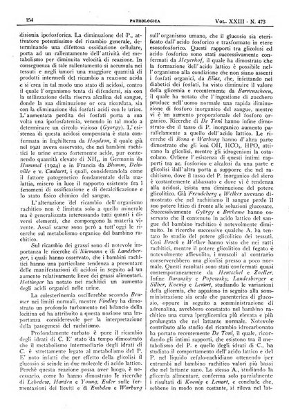 Pathologica rivista quindicinale