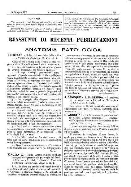 Pathologica rivista quindicinale