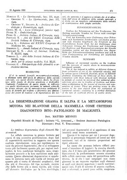 Pathologica rivista quindicinale