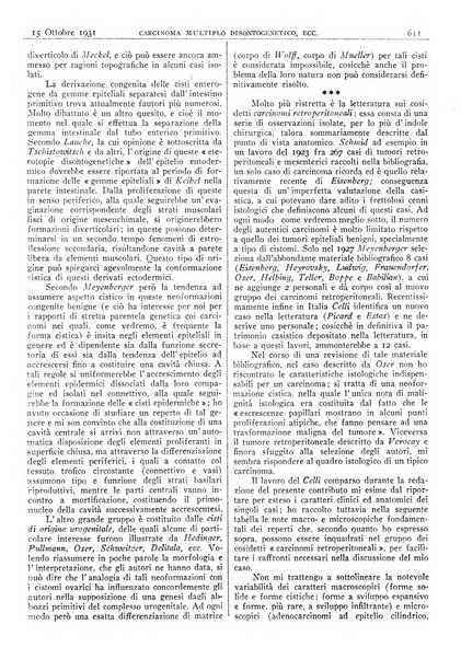 Pathologica rivista quindicinale