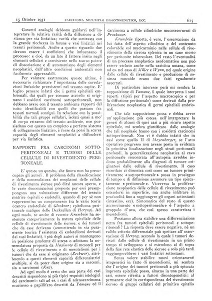 Pathologica rivista quindicinale