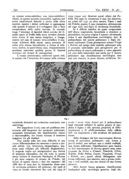 Pathologica rivista quindicinale