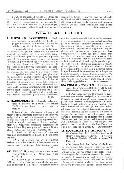 Pathologica rivista quindicinale