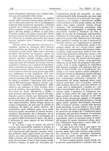 Pathologica rivista quindicinale