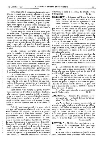 Pathologica rivista quindicinale