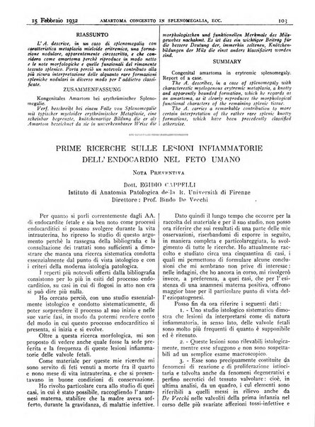 Pathologica rivista quindicinale