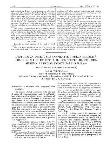 Pathologica rivista quindicinale