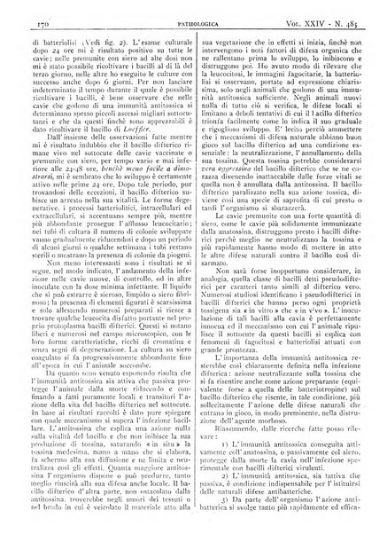 Pathologica rivista quindicinale